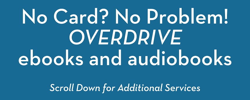 Try OverDrive for ebooks and audiobooks