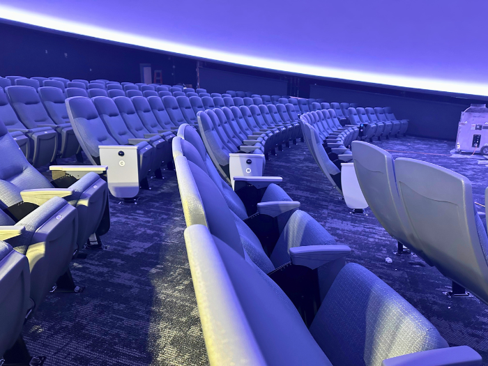 Planetarium Seating on June 30, 2025