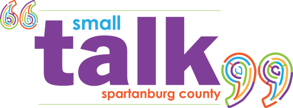 Small Talk Spartanburg County Logo
