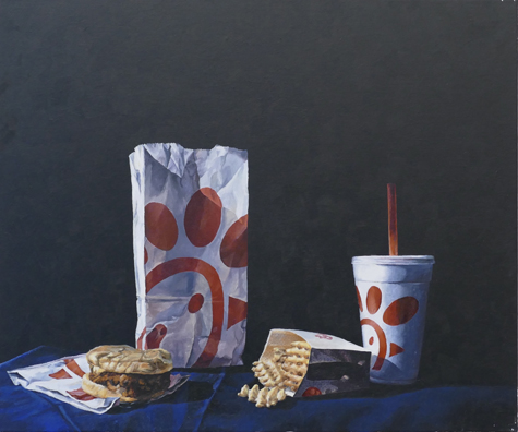 The Combo by Kacie Parks. Acrylic on Canvas.